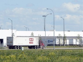 The Global Transportation Hub west of Regina in this 2016 file photo.