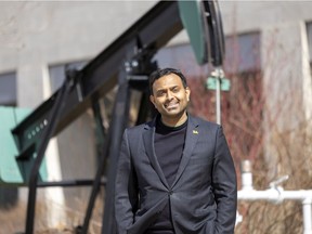 Ran Narayanasamy, the President & CEO of the Petroleum Technology Research Centre, poses for a photo on Friday, April 8, 2022 in Regina.