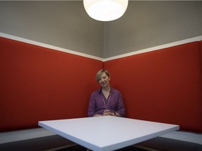 Saskatchewan’s public interest disclosure commissioner Mary McFadyen pictured in her office on Monday.
