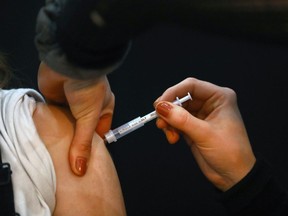 Between July 31, 2022 and the start of vaccines being doled out in the province, there have been 96 serious adverse reactions to the vaccines from 2,530,557 vaccines.