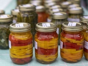 The first outdoor Regina Farmer’s Market of the season was held at the Pat Fiacco Plaza on Saturday, welcoming vendors back until October.