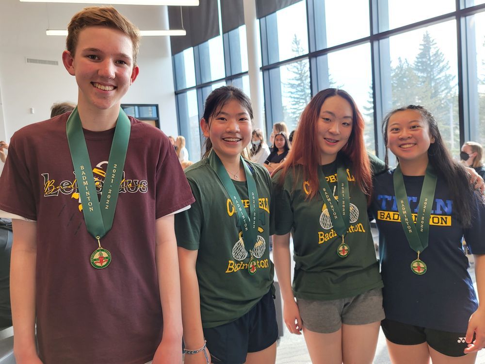 RHSAA athletes dominate provincial high school badminton championships