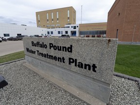 Buffalo Pound Water Treatment Plant is seen here in June 2015.
