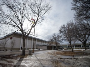 A file photo of Campbell Collegiate in March 2020.
