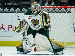 Koen MacInnes, shown with the Everett Silvertips last season, was acquired by the Regina Pats on May 19.