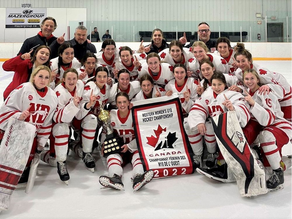 Notre Dame is in the game at two national under-18 hockey finals