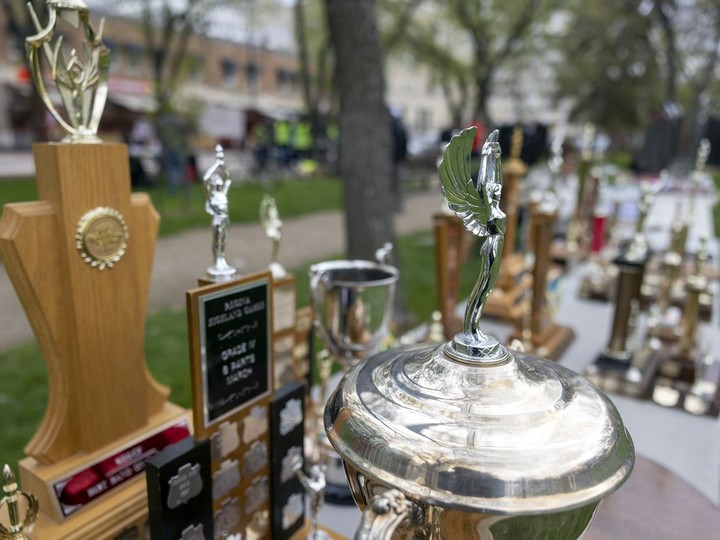  Trophies to be awarded for dancing at the Saskatchewan Highland Games and Celtic Festival held in Victoria Park on Saturday, May 21, 2022 in Regina.