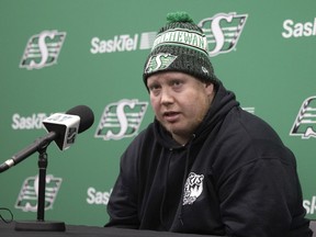 It's "highly unlikely" that centre Dan Clark will be back with the Roughriders in 2023.