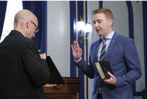 Jeremy Cockrell 是萨斯喀彻温省新任公路部长。