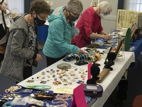 Government House Historical Society's Vintage and Collectibles 2022 sale featured one-of-a-kind items such as jewelry, ornaments, linens, crystal and silver, pictures and china. Proceeds support Government House.