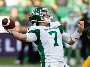 Quarterback Cody Fajardo is again the target for criticism after the Saskatchewan Roughriders' 37-13 loss to the host Montreal Alouettes on Thursday.