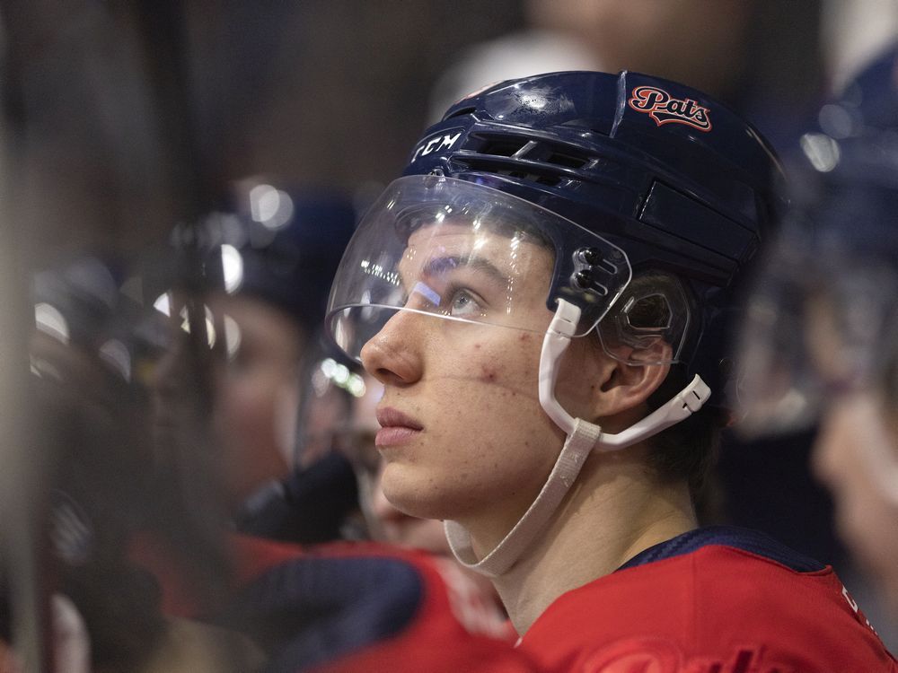 North Van's Connor Bedard named captain of the Regina Pats. - North Shore  News