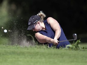 Crystal Piero is shown in 2018, when she won her first of two consecutive Regina Ladies Open Golf Tournaments.