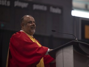Dr. Saqib Shahab is awarded a Doctor of Science honoris causa (DSc) from the University of Regina in recognition of outstanding achievement.