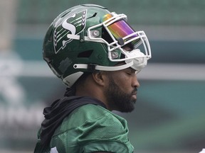 Darnell Sankey, who had a league-high 93 defensive tackles for the Calgary Stampeders in 2021, is preparing for his first game as a member of the Saskatchewan Roughriders.