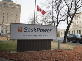The SaskPower building in downtown Regina, Saskatchewan is seen in October of 2020. BRANDON HARDER/ Regina Leader-Post