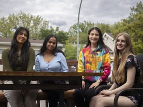 Ishmal Hamid, Taushifa Rahman, Sophia Young and Hayley Watson are all students at Miller Comprehensive Catholic High School and the voices behind a petition to asking for free transit fares for youth under 18, to boost accessibility for teens.