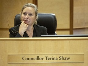 La conseillère municipale de Regina Terina Shaw (quartier 7) à l'hôtel de ville le mercredi 11 août 2021 à Regina.