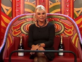 Ivana Trump on "Celebrity Big Brother" in 2010.