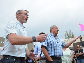The Saskatchewan Party government is hoping their doctor recruitment will be enough to ward off angry rural protests over health service reductions like the one Rural and Remote Minister Everett Hindley and Canora-Pelly MLA Terry Dennis faced this summer.