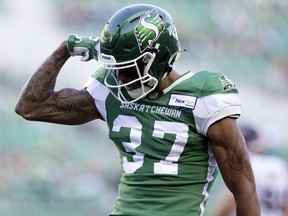 Defensive back Jeremy Clark is back for a third season with the Saskatchewan Roughriders.
