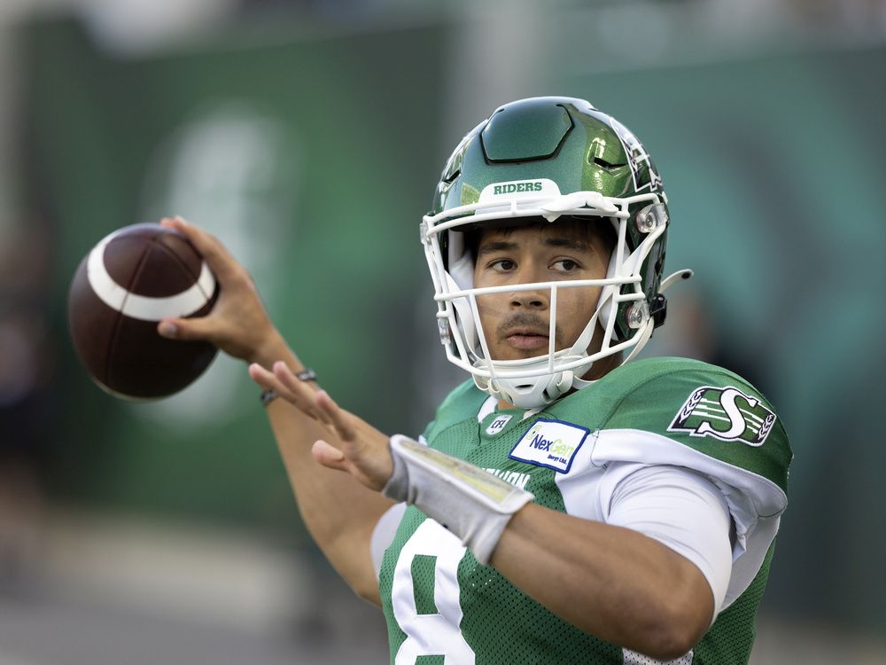 Roughriders quarterback Cody Fajardo speaks to negative online comments