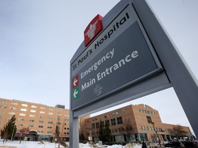 St. Paul's Hospital in Saskatoon is seen in this photo taken in Saskatoon on Monday December 7, 2020.
