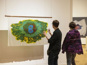 White's concept, which opened Saturday at the Mackenzie Art Gallery, as a concept and a racial invention