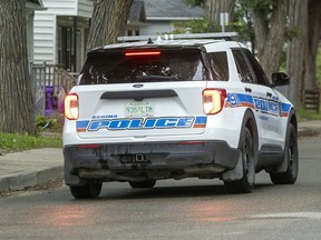 A file photo of a Regina Police Service vehicle in August 2022.