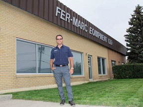Jonathon Marceca, president and general manager of Fer-Marc Equipment now leads the family-owned company as it celebrates its 60th anniversary. WENDY LIVINGSTONE