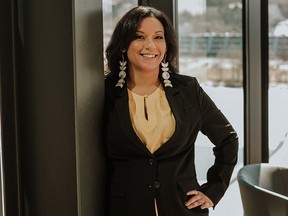 Dominga Robinson is chair of the Rainbow Youth Centre board. She is also someone who access the Rainbow’s services as a teen, which spurred a career of volunteering. Photo submitted by Dominga Robinson.