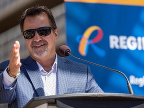 Former mayor Pat FIacco at City Square Plaza in July 2022 as it was officially renamed Pat FIacco Plaza. Fiacco, who now works with Carbon RX, will outline how the company plans to further partner with Indigenous communities through the exchange of carbon credits.