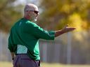 Saskatchewan Roughriders head coach Craig Dickenson hopes that everything points in the right direction for the remainder of an up-and-down 2022 season.
