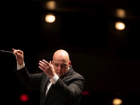 Conductor Gordon Gerrard of the Regina Symphony Orchestra.