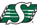 The Saskatchewan Roughriders logo, released March 23, 2016. Applicable logos as of 2019.