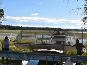 Frank Su grows wild rice in the Meadow Lake area of northern Saskatchewan.