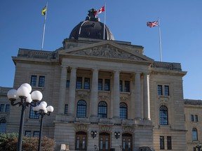 The Saskatchewan Legislative Building is seen on August 9, 2022 in Regina. KAYLE NEIS / Regina Leader-Post