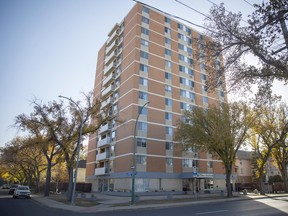 REGINA, SASK : October 12, 2022-- The Prince Charles building on 15th avenue which is on list of potential properties that may be given heritage status on Wednesday, October 12, 2022 in Regina. KAYLE NEIS / Regina Leader-Post