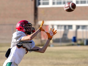 Reid Massier of the Balfour Bears is coming off a Regina Intercollegiate Football League game in which he rang up 358 all-purpose yards.