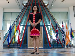 Dr. Jacqueline Ottmann, the current president of the First Nations University of Canada, is the first woman to be permanently appointed to the position.