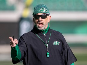 Head coach Craig Dickenson was somewhat surprised by the reaction by Roughriders' fans to the benching of starting quarterback Cody Fajardo.
