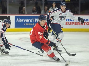 The Regina Pats' Connor Bedard has a league-high  31 points after 16 games this season.