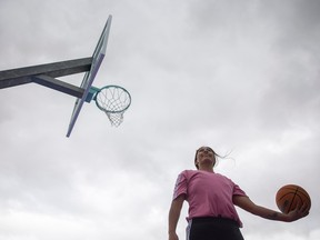 Brianna LaPlante grew up just five blocks from The Yard - Regent Park's basketball courts, now graced with her artwork.