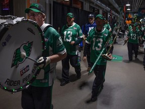 The Saskatchewan Roughriders Pep Band was a prominent part of the 2022 Grey Cup Festival.