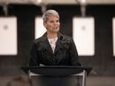 Politics tamfitronics Minister of Corrections, Policing and Public Safety Christine Tell.