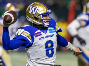 Toronto Argonauts menggagalkan tawaran Zach Collaros untuk menjadi quarterback Winnipeg Blue Bombers meraih gelar Piala Grey ketiga berturut-turut.