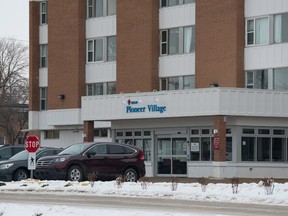 Pioneer Village is seen in Regina in December 2020.