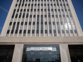 REGINA, SASK : October 4, 2022-- Stock photo of City Hall on Tuesday, October 4, 2022 in Regina. KAYLE NEIS / Regina Leader-Post