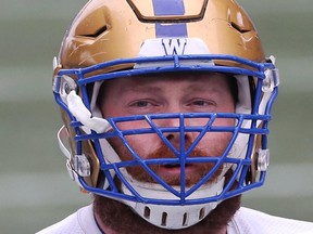 Winnipeg Blue Bombers guard Patrick Neufeld, who is from Regina, was named a CFL all-star on Tuesday.