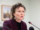 Provincial Auditor of Saskatchewan, Tara Clemett, releases her 2022 Report–Volume 2 at the Legislative Building on Tuesday.